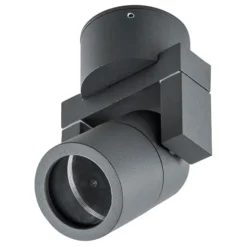 EVN 635015 -kattokohdevalo IP54 pyöreä antrasiitti