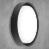 EVN LED ulkokattovalaisin Tectum, antrasiitti, Ø 25 cm