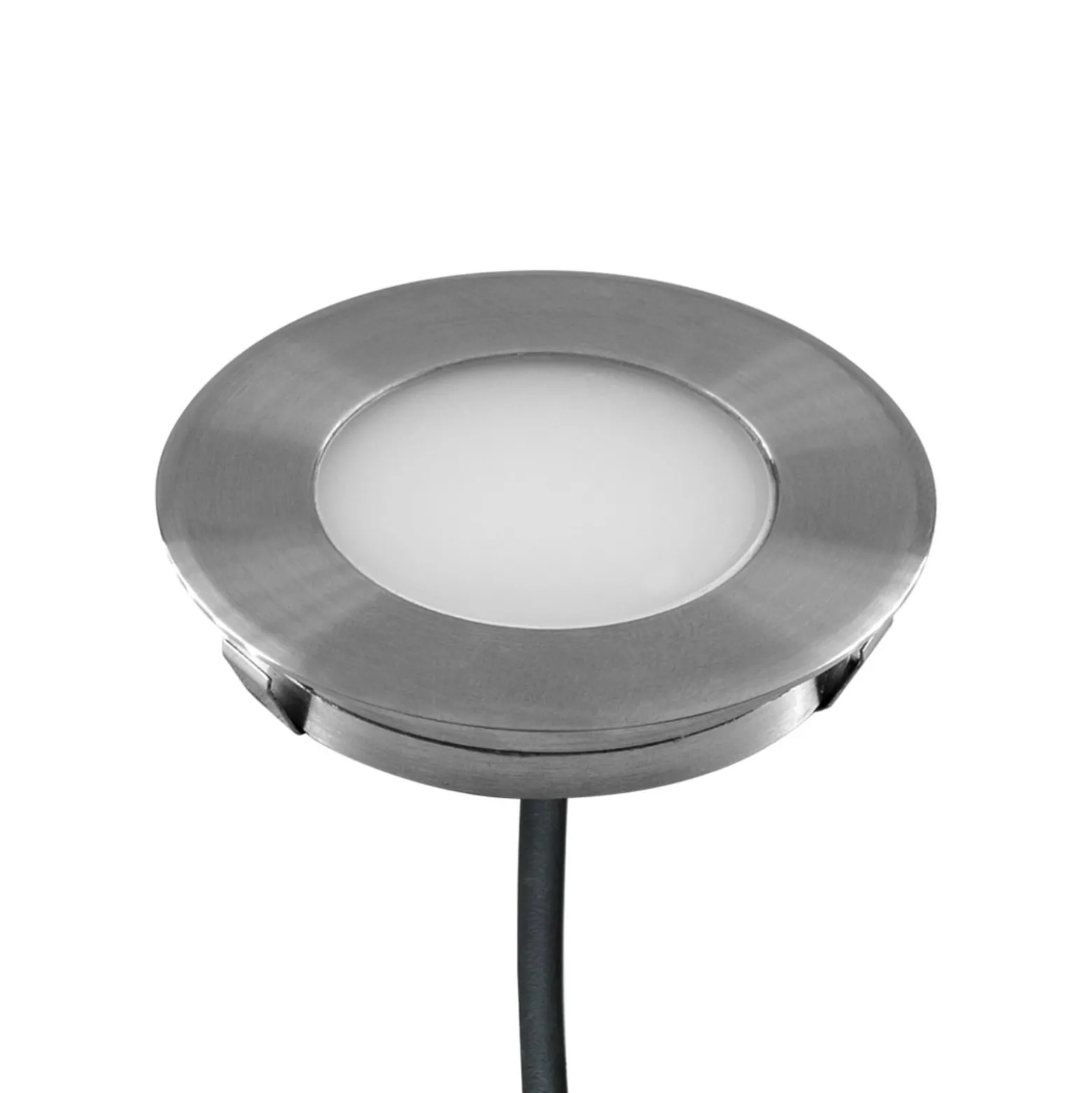 EVN L67101002 Upotettava lattiavalaisin, Ø 6 cm, 3 000K