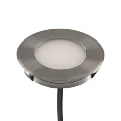 EVN L67101002 Upotettava lattiavalaisin, Ø 6 cm, 3 000K