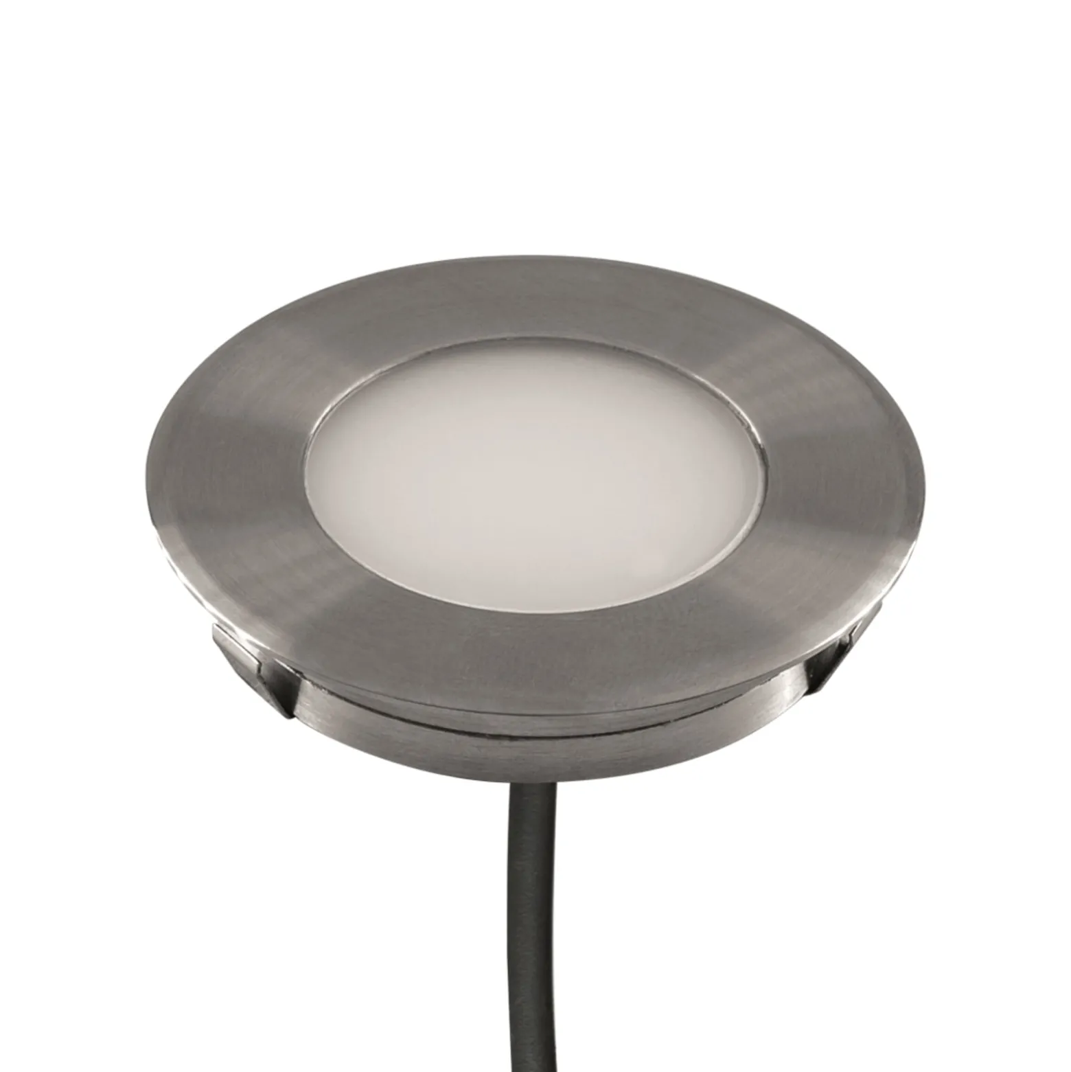 EVN L67101002 Upotettava lattiavalaisin, Ø 6 cm, 3 000K