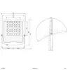 EVN Panthera LED-ulkovalaisin IP65 100W 4,000K