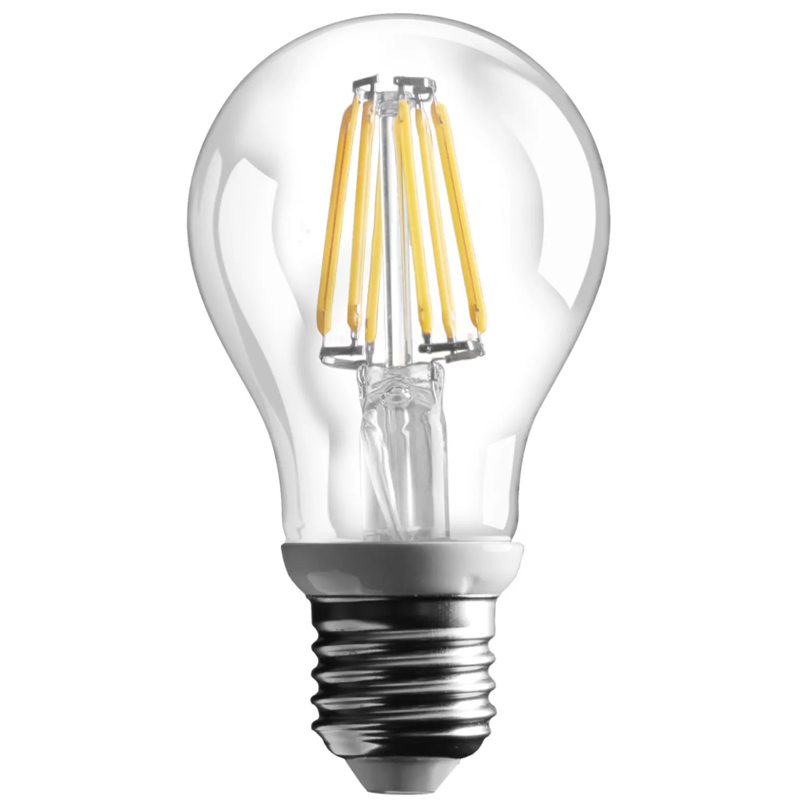 E27 6 W LED-filamenttilamppu 800 lm – lämmin valk.