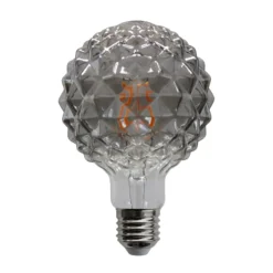 E27 3,8W LED-lamppu G95 918 kuvioitu savu 5 kpl