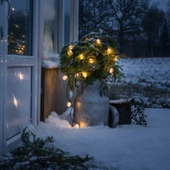 Fairy valot olutpuutarha 40 tippaa kirkas meripihkainen