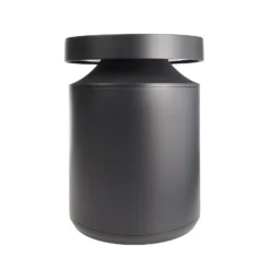 Faro LED-jalustavalaisin, korkeus 25 cm, tummanharmaa, DALI, 3 000K