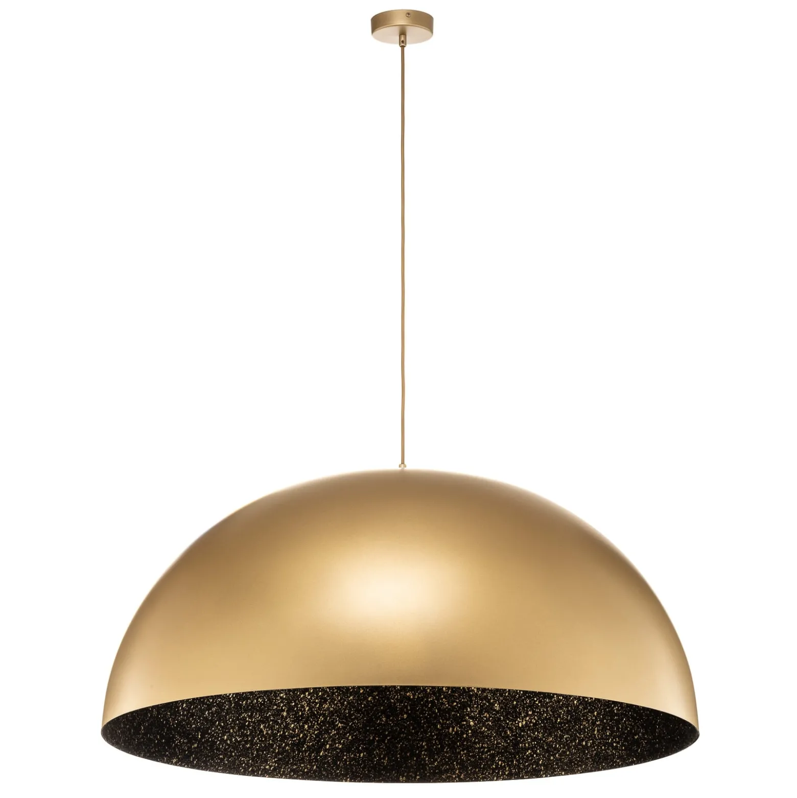 Fera riippuvalaisin, kulta/musta pilkullinen, Ø90cm
