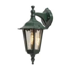 Firenze ulkoseinävalaisin, vihreä, pohjaläpivienti, 36 cm