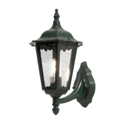 Firenze ulkoseinävalaisin, vihreä, yläpistorasia, 48 cm