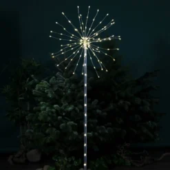 Firework Outdoor -LED-koristevalo lämmin valkoinen