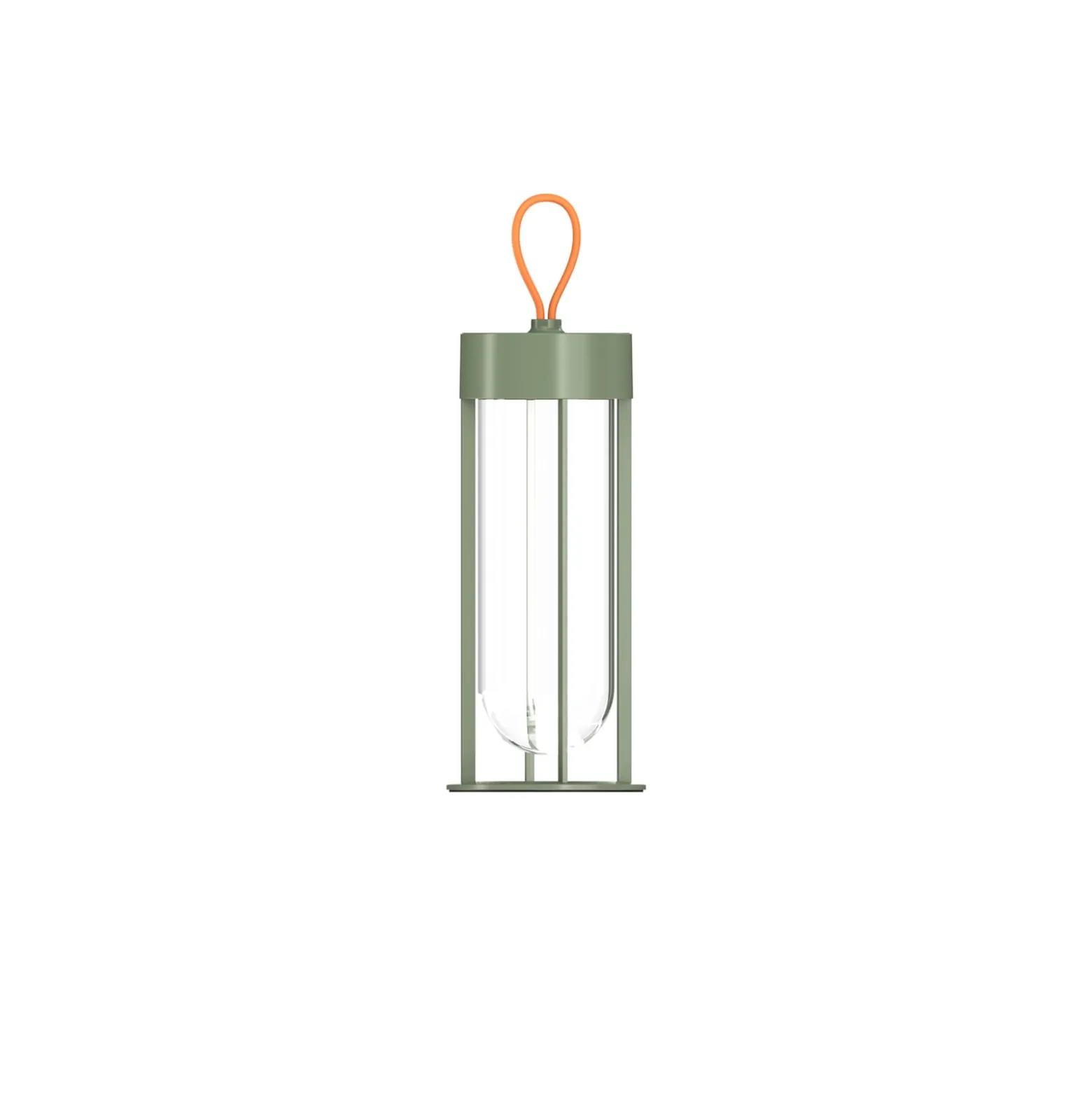FLOS In Vitro Unplugged -LED-valo vihreä 3000K