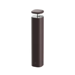 FLOS Pointbreak Bollard 2, 2700K tummanruskea 60cm
