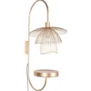 Forestier seinävalaisin Papillon XS, kerma, metalli, E14