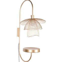 Forestier seinävalaisin Papillon XS, kerma, metalli, E14