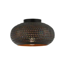 Fori kattovalaisin, Ø 30 cm, ruskea, metallia