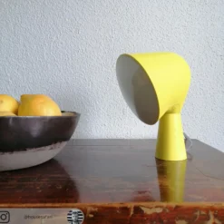 Foscarini Binic -designpöytävalaisin, keltainen