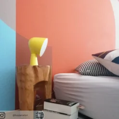 Foscarini Binic -designpöytävalaisin, keltainen