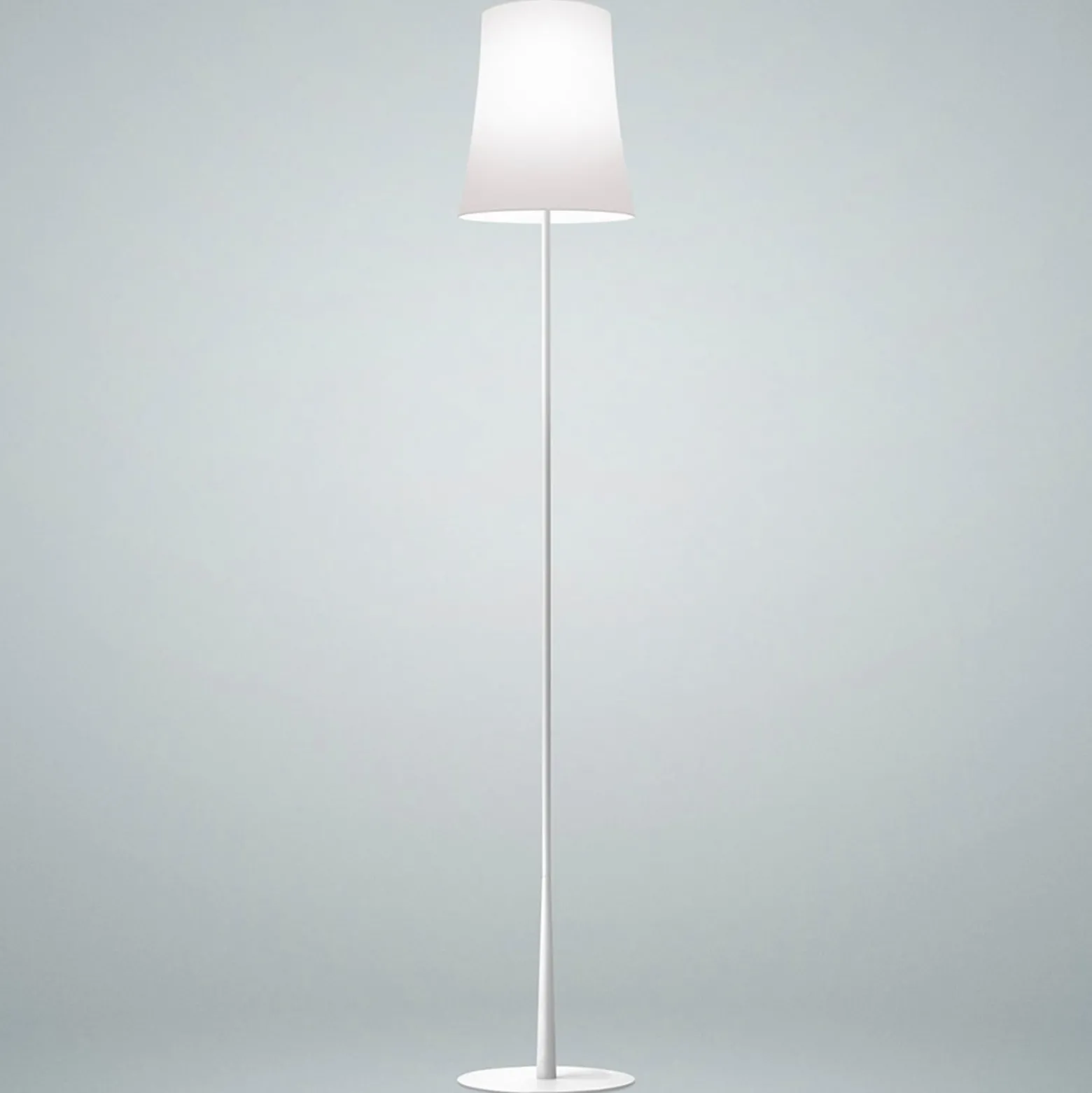 Foscarini Birdie Easy -lattiavalo, valkoinen