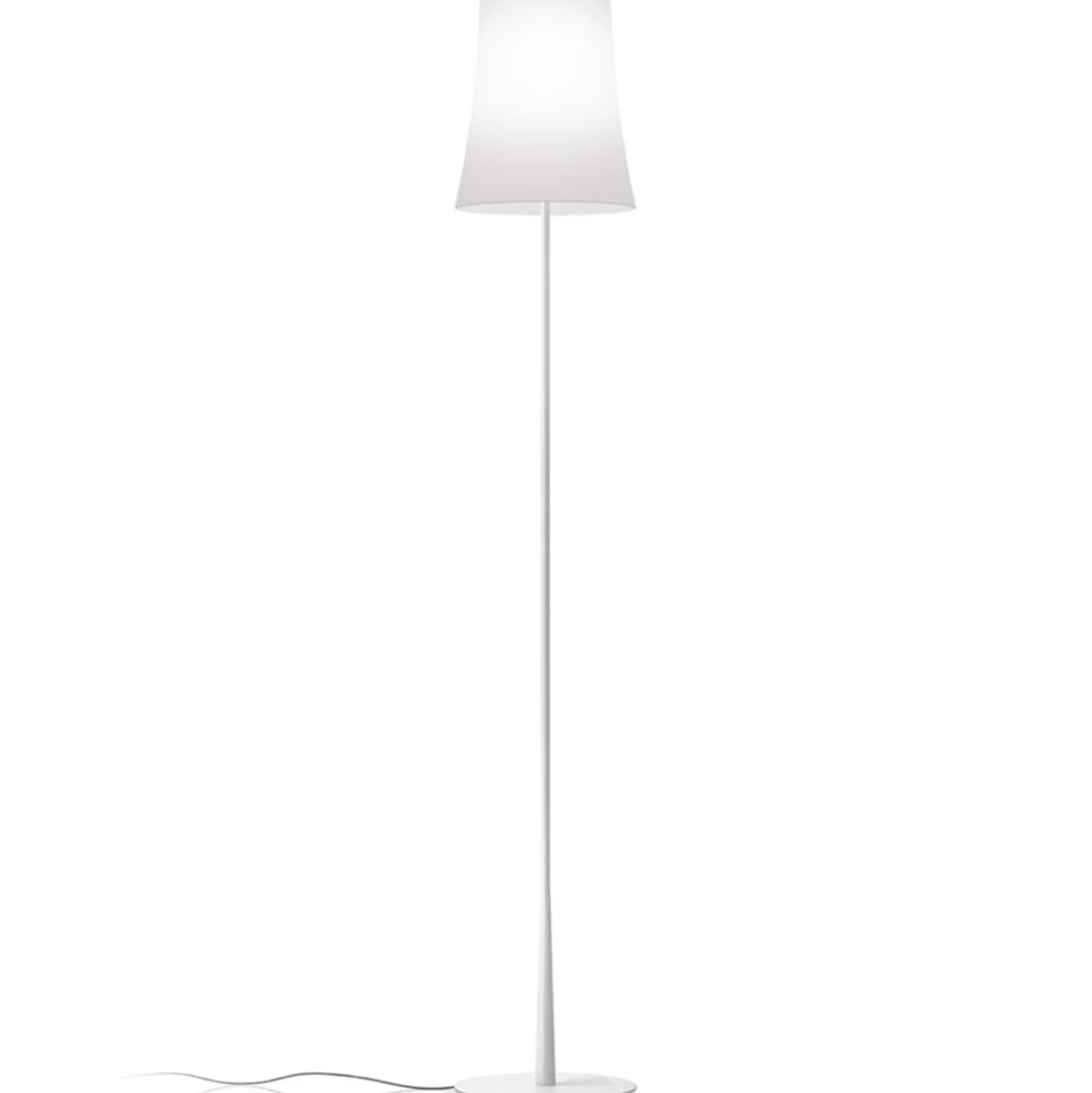 Foscarini Birdie Easy -lattiavalo, valkoinen