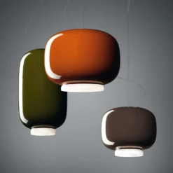 Foscarini Chouchin 2 -LED-riippuvalaisin, vihreä