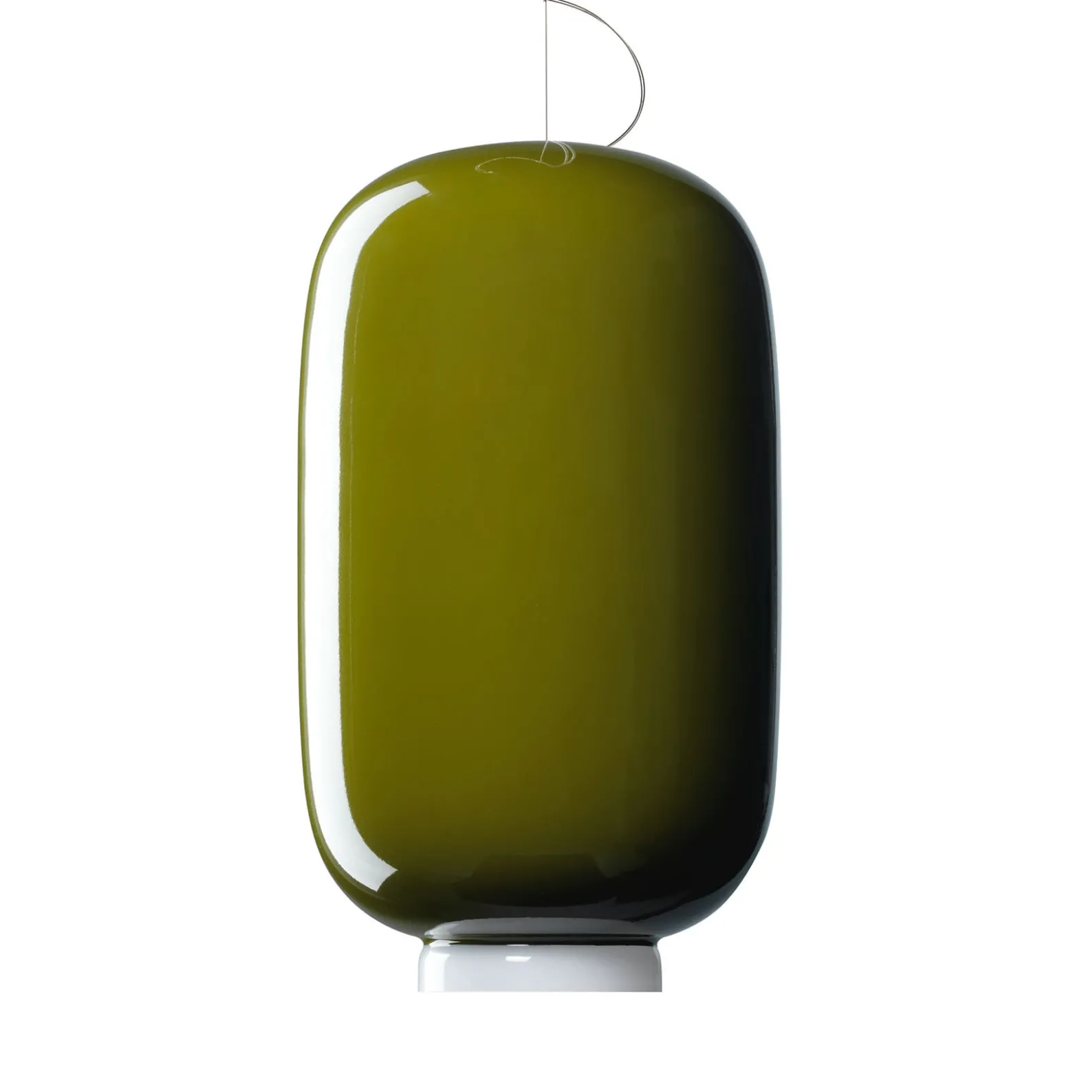 Foscarini Chouchin 2 -LED-riippuvalaisin, vihreä