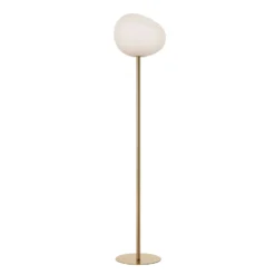 Foscarini Gregg media -lattiavalo, 151 cm, kulta