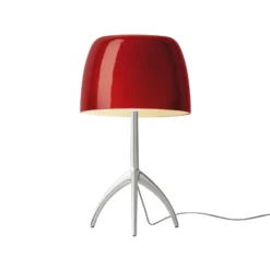 Foscarini Lumiere grande alumiini/punainen