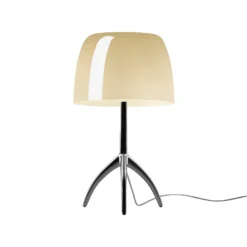 Foscarini Lumiere grande musta/kerma, himmennys