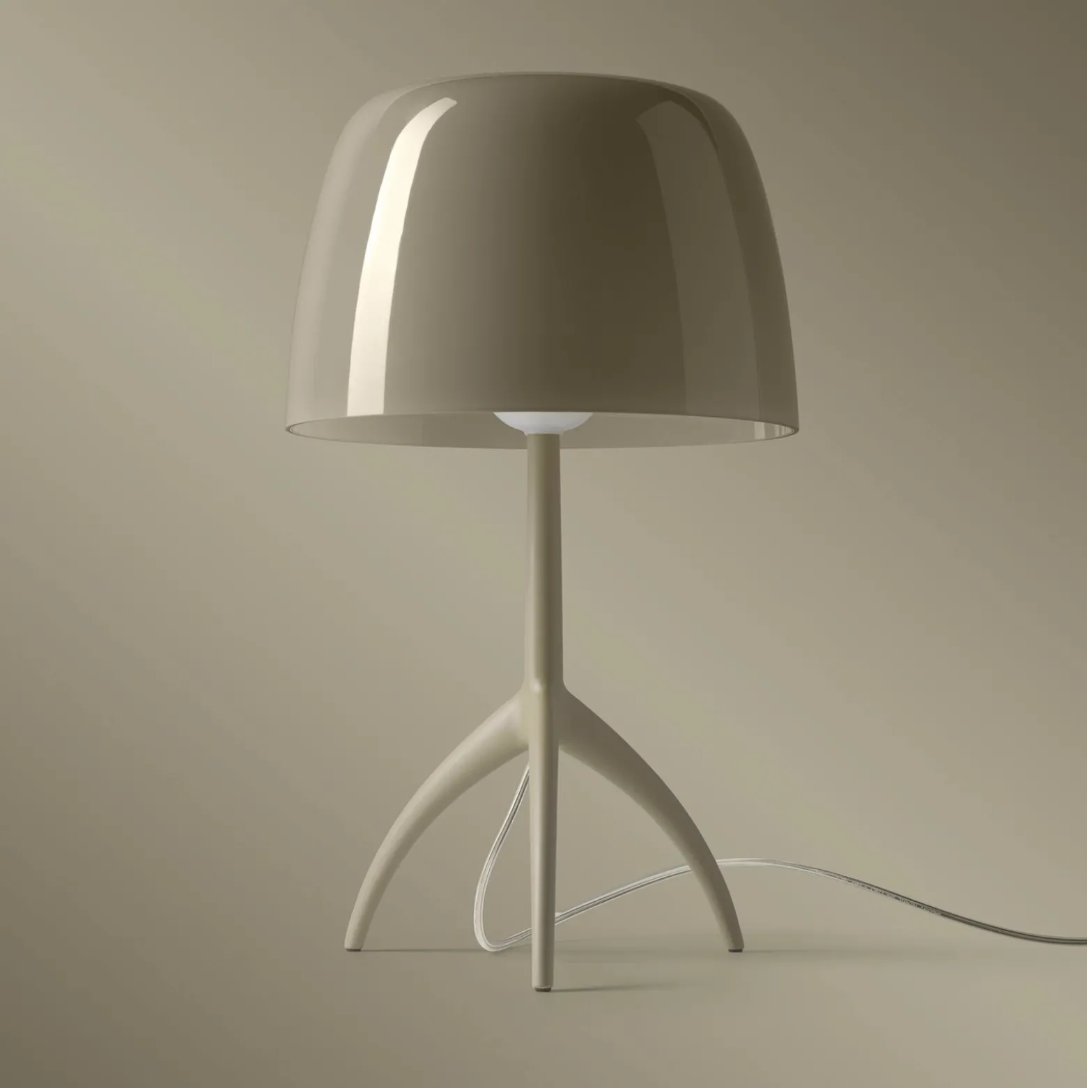 Foscarini Lumiere Nuances piccola, himmennys creta