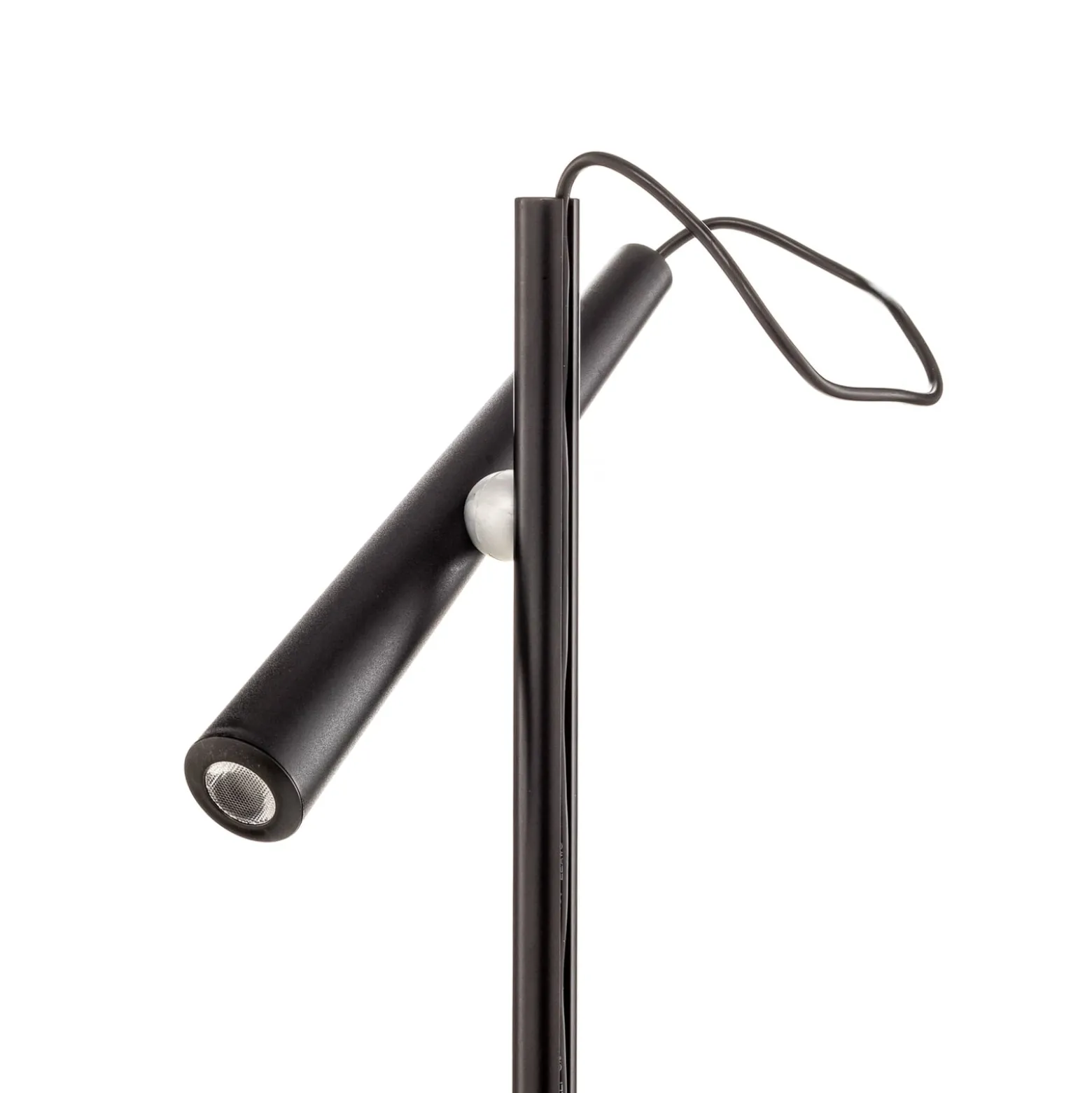 Foscarini Magneto LED-lattiavalaisin, musta