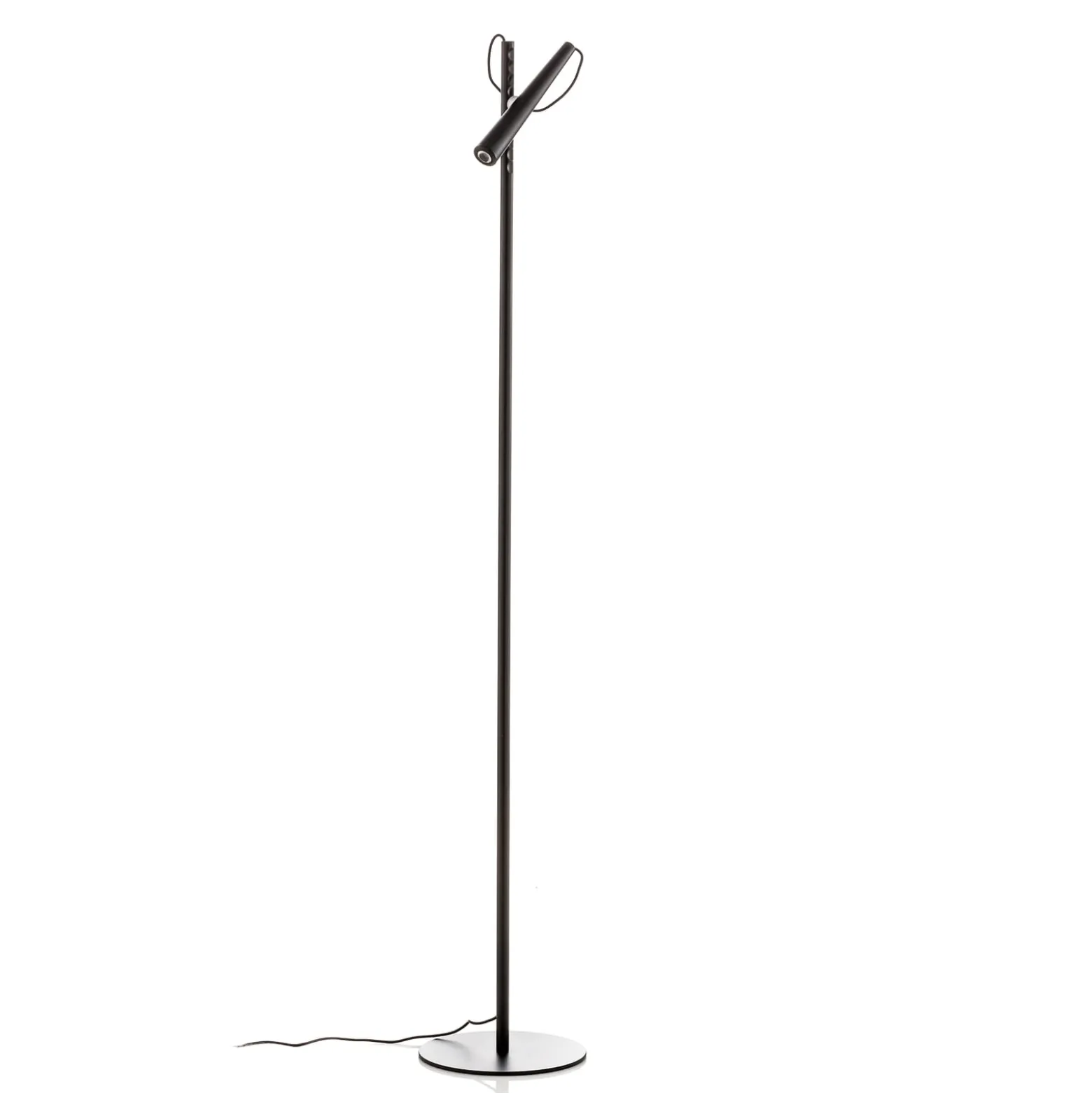 Foscarini Magneto LED-lattiavalaisin, musta