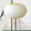 Foscarini pöytävalaisin Buds 2, valkoinen, lasi, muovi, E27