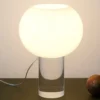 Foscarini pöytävalaisin Buds 3, valkoinen, lasi, muovi, E27