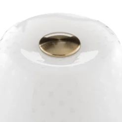 Foscarini pöytävalaisin Lumiere 30, 35 cm, kuplalasi, päälle/pois
