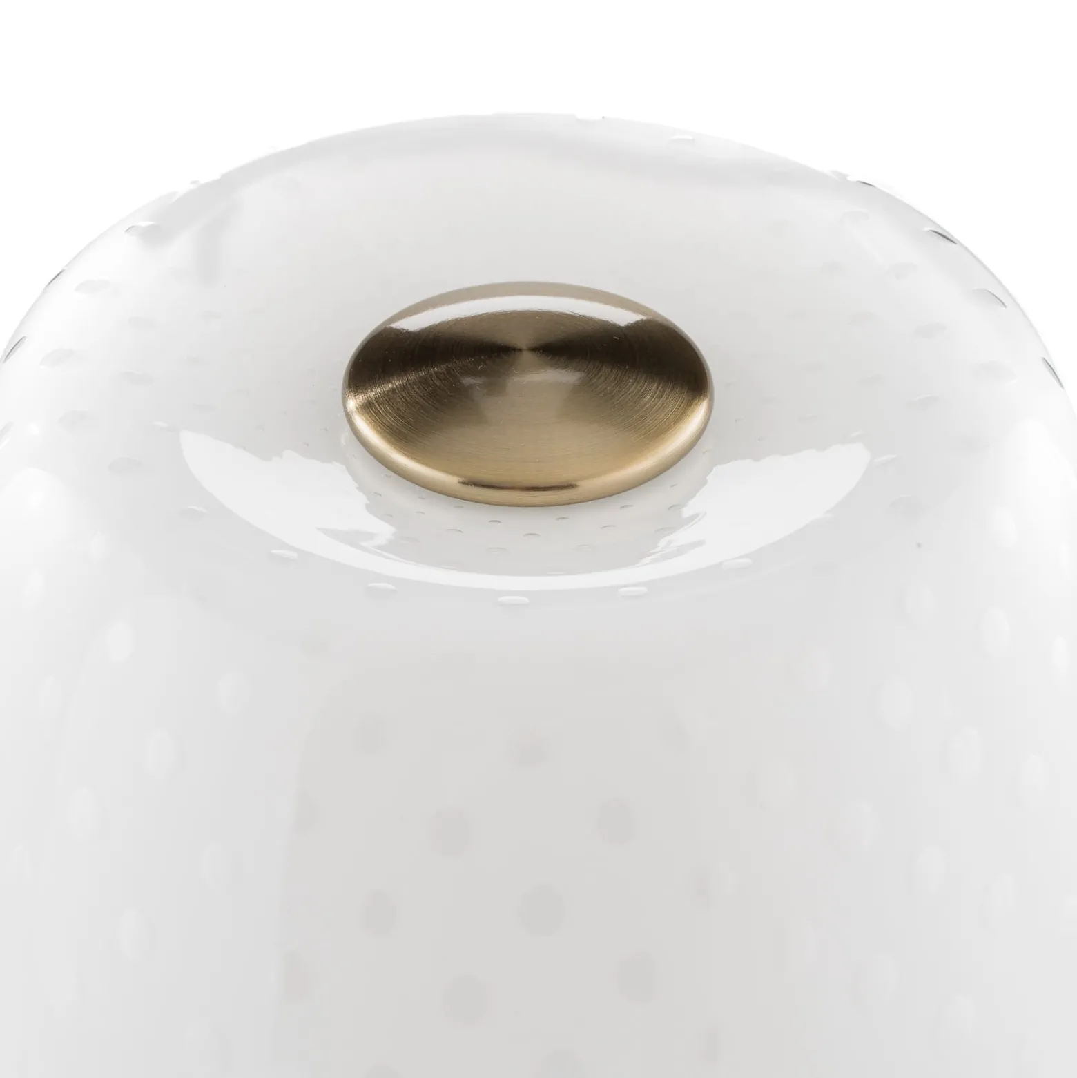 Foscarini pöytävalaisin Lumiere 30, 35 cm, kuplalasi, päälle/pois