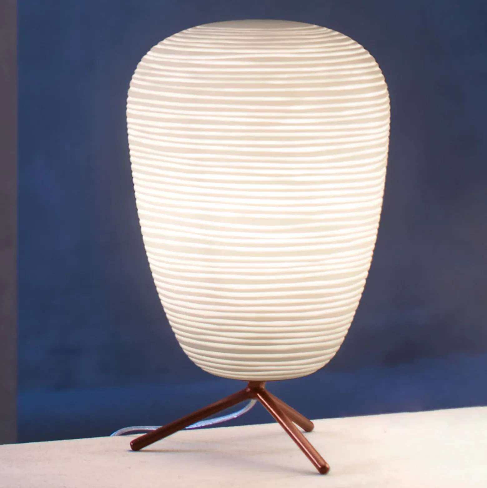 Foscarini Rituals 1 lasinen pöytävalaisin himmentimellä varustettuna
