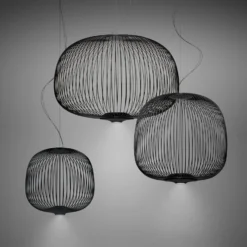 Foscarini Spokes 2 piccola MyLight, musta
