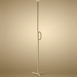 Foscarini Tobia terra -LED-lattiavalo, kulta