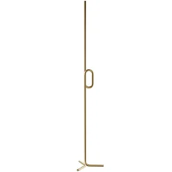 Foscarini Tobia terra -LED-lattiavalo, kulta