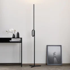Foscarini Tobia terra -LED-lattiavalo, musta