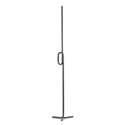 Foscarini Tobia terra -LED-lattiavalo, musta