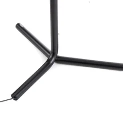 Foscarini Tobia terra -LED-lattiavalo, musta
