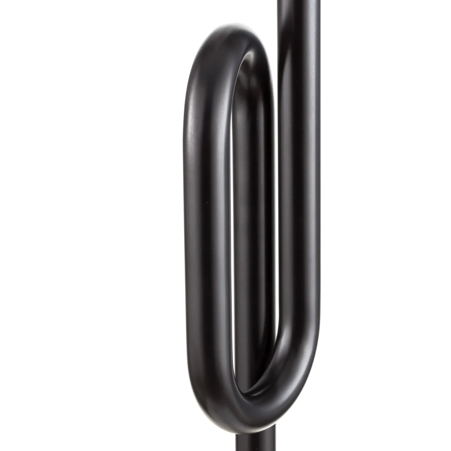 Foscarini Tobia terra -LED-lattiavalo, musta