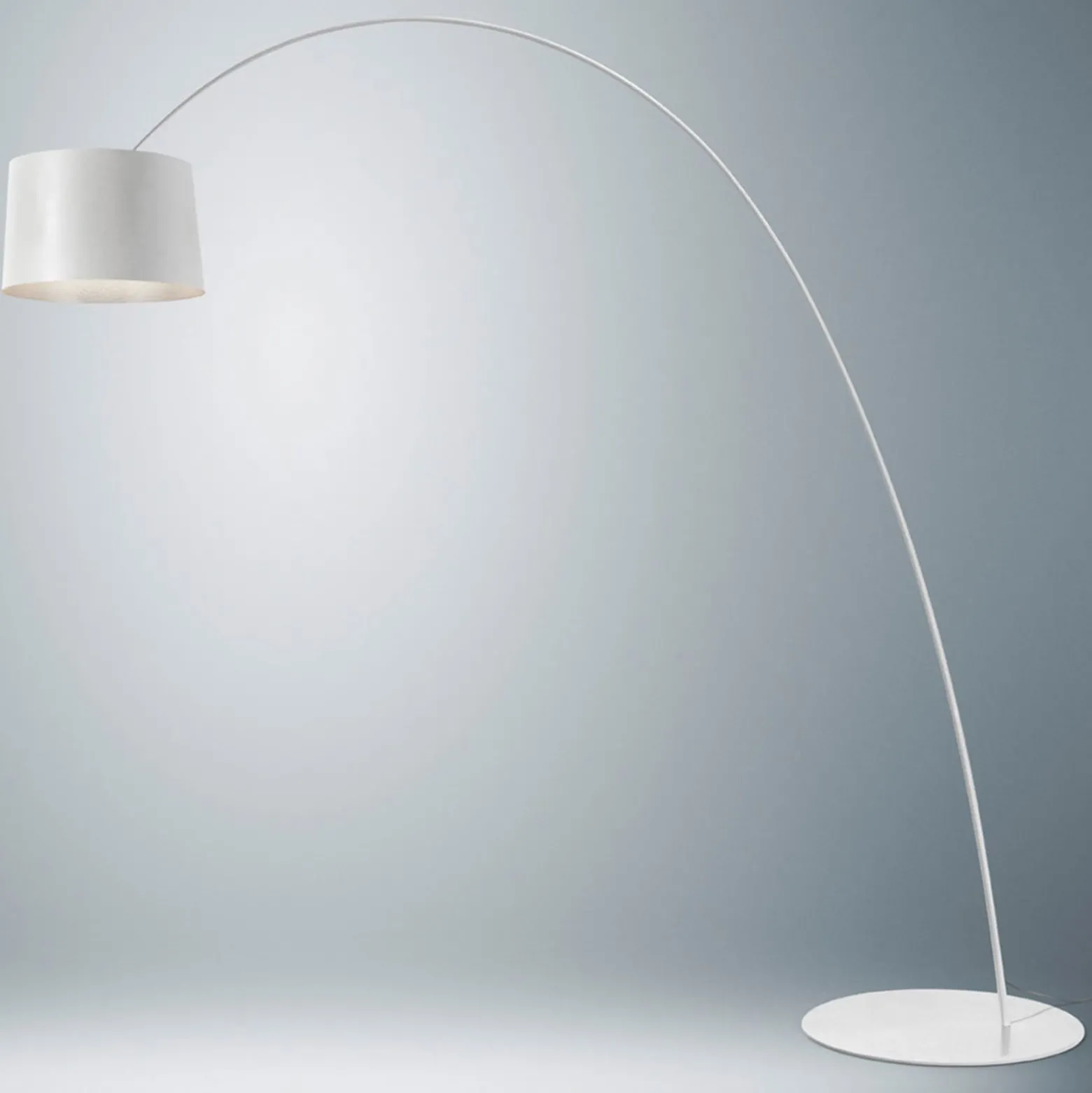 Foscarini Twiggy Elle -LED-lattiavalo, valkoinen
