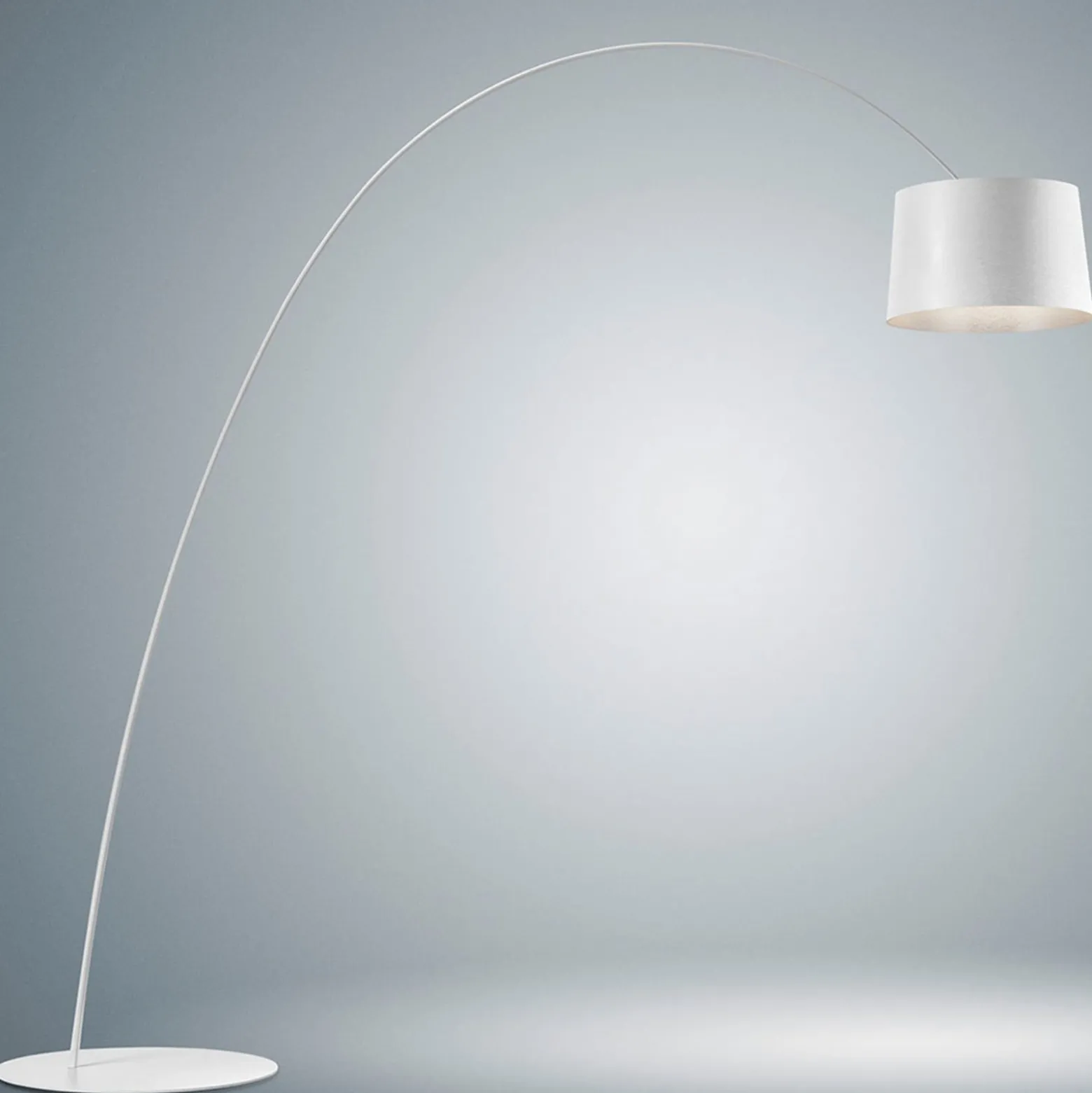 Foscarini Twiggy Elle -LED-lattiavalo, valkoinen