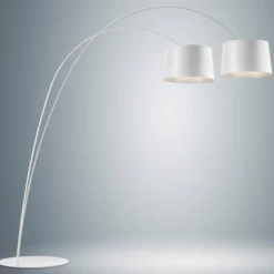 Foscarini Twiggy Elle -LED-lattiavalo, valkoinen
