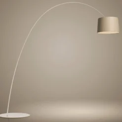 Foscarini Twiggy Wood MyLight -lattiavalo, greige
