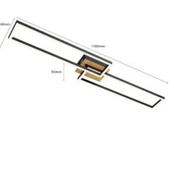 Frame LED-kattovalaisin, kaukosäädin
