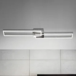 Frame LED-kattovalaisin, kaukosäädin, kromi