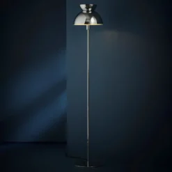 FRANDSEN Butterfly-lattiavalaisin, kromivärinen, 135 cm, E14